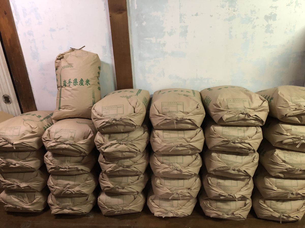 川口の旬菜弁当 利（総建工業株式会社）さんからお米900kgをご提供いただきました。