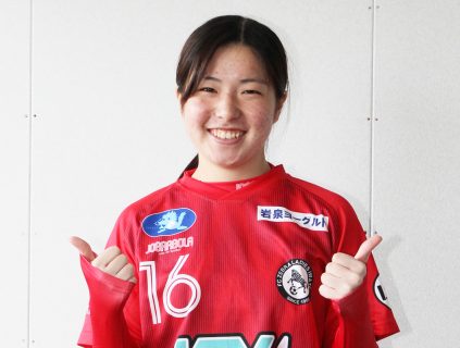 2024年7月8日発行｜岩手日報の『サッカー女子切り開く未来』という記事で#16山本佳央選手が取りあげられました。