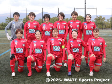 2025年10月19日 THFA東北女子サッカーリーグ 2部【第12節】VS 鶴岡東高等学校戦